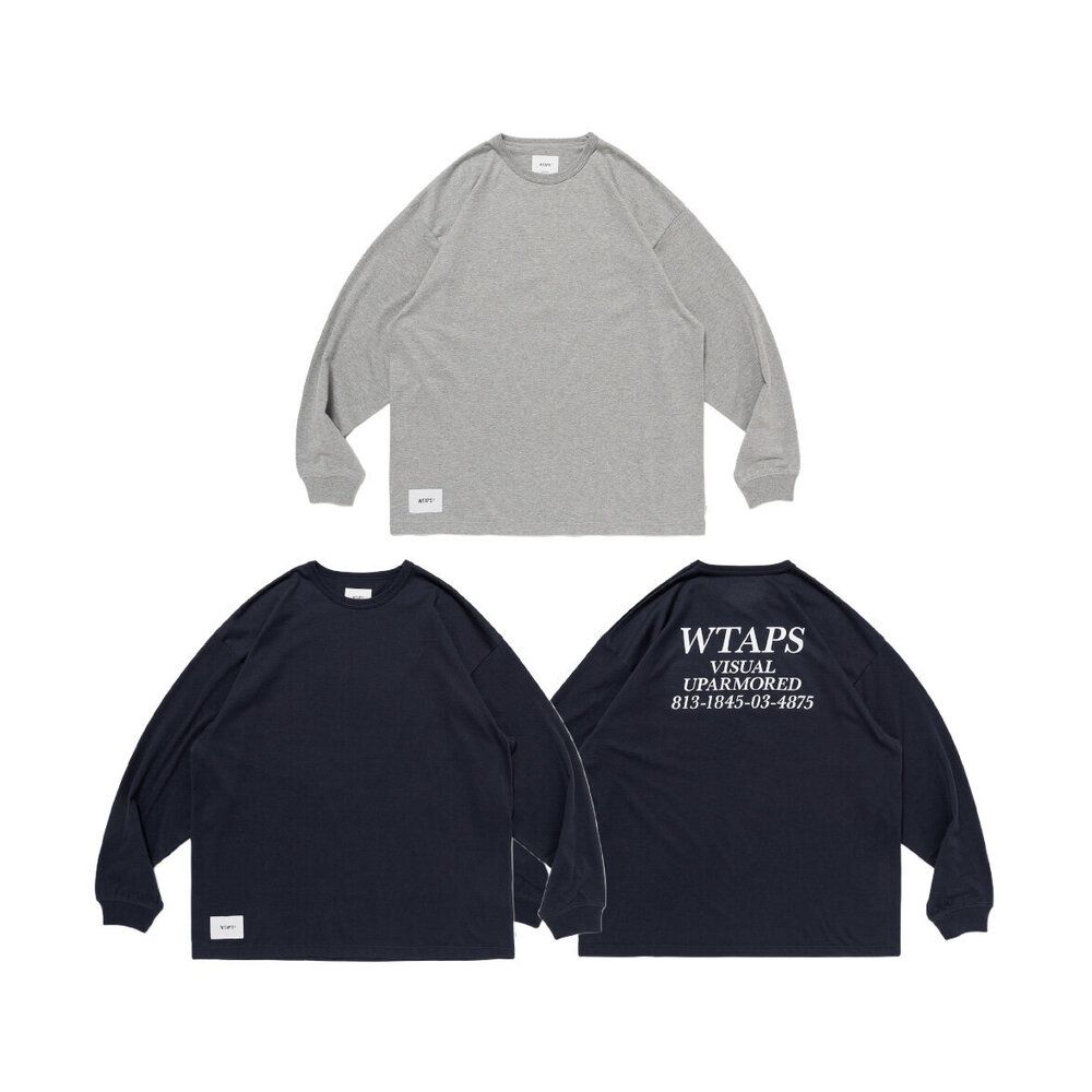Wtaps ACADEMY / LS / CTPL 灰/海軍藍252ATDT-CSM14 | 其他品牌| Yahoo