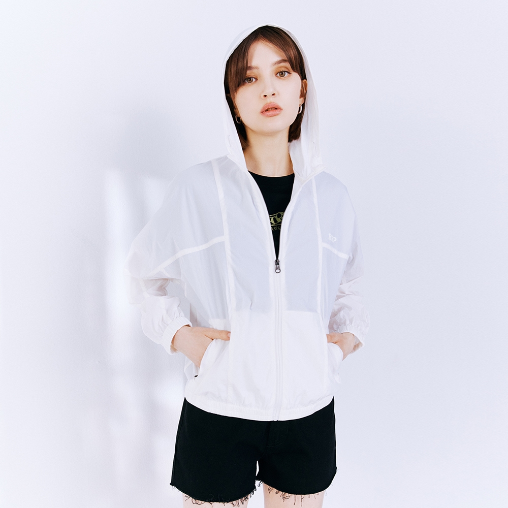 BRAPPERS 女款休閒純色連帽外套-白| 連帽/運動外套| Yahoo購物中心