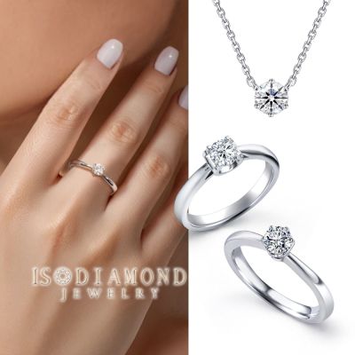 IS DIAMOND IGI 無螢光 D /VS 30分鑽石 戒指/項鍊/手鍊任選 經典款設計(培育鑽石)