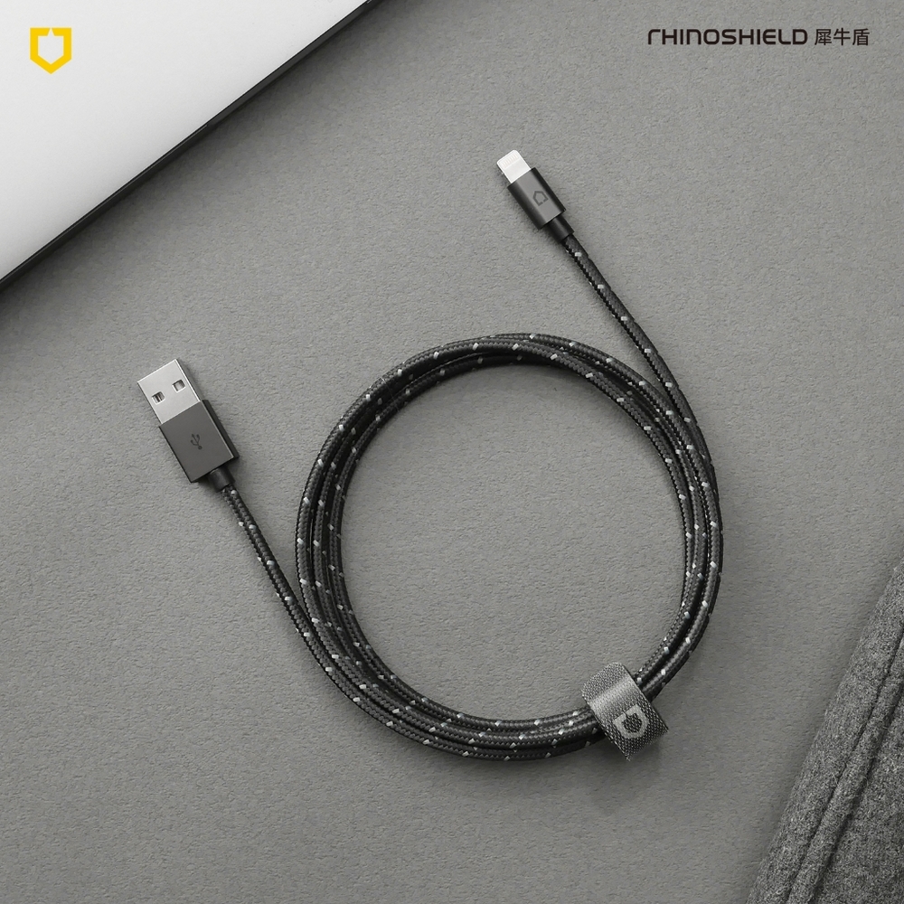 犀牛盾 Lightning to USB-A  蘋果編織傳輸充電線 (1.2公尺)