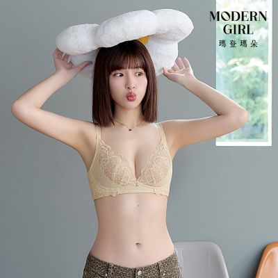 瑪登瑪朵 無鋼圈紓壓內衣  B-E罩杯(杏桃膚)