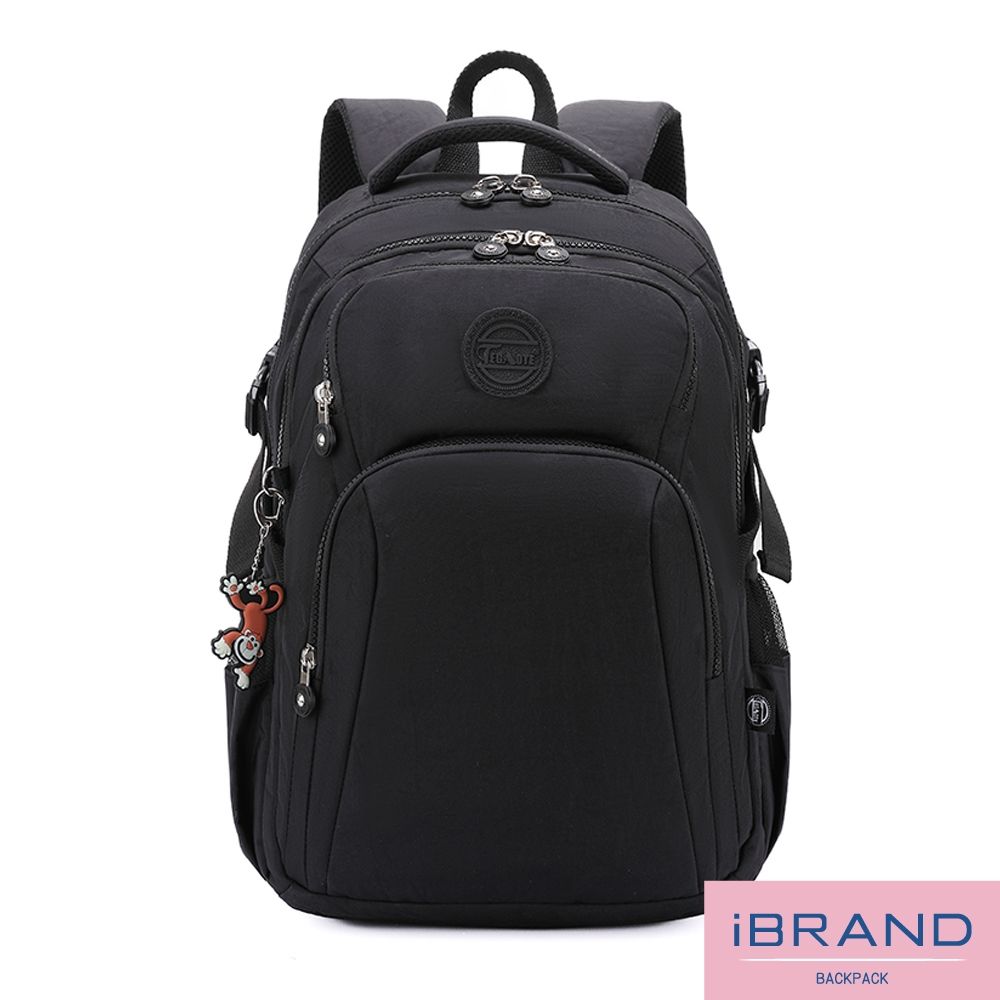 iBrand 輕量多隔層後背包 大容量(筆電後背包 防潑水 多色任選)