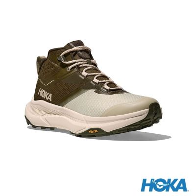 HOKA ONE ONE Transport Hike GTX 男 健行鞋 雲杉綠/淺黃褐 HO1172912SRCG