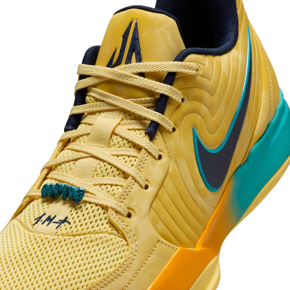 NIKE JA 2 EP 男籃球鞋實戰緩震包覆耐磨運動鞋黃綠-FD7327700 | 籃球鞋