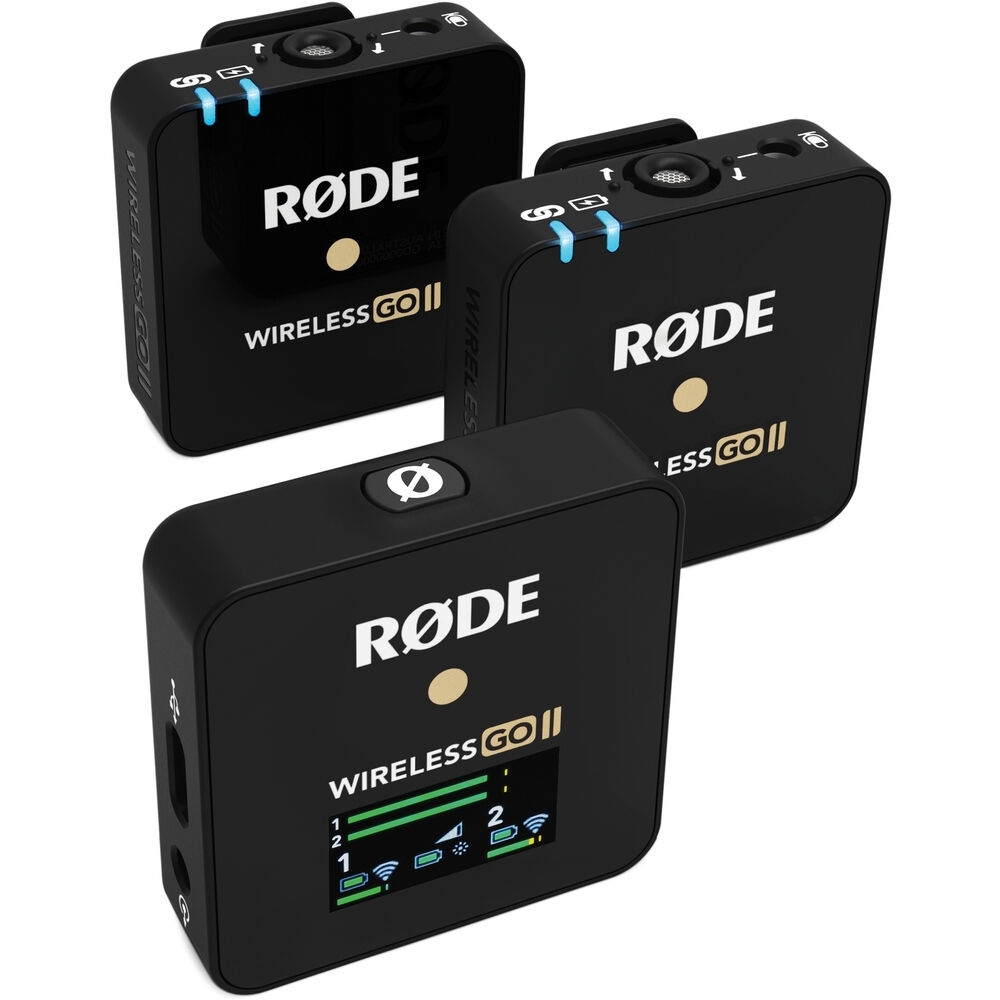 RODE 羅德Wireless GO II 一對二雙通道無線麥克風(公司貨) 2.4GHz