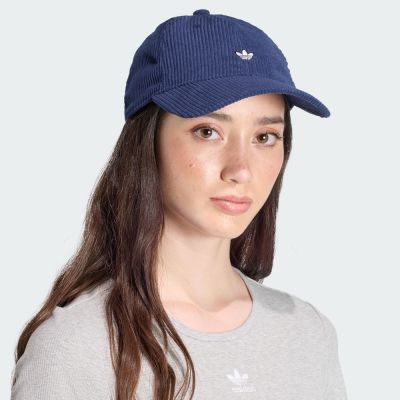 【adidas 愛迪達】 燈芯絨棒球帽 男/女 - Originals JW8018