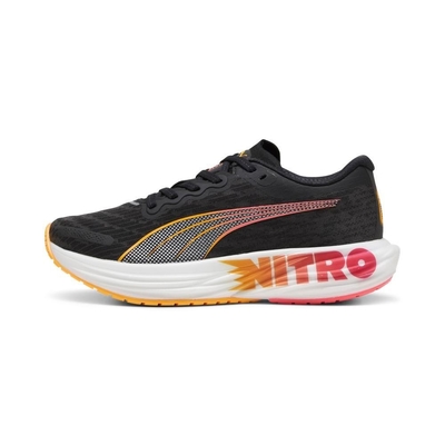 PUMA Deviate NITRO 2 FF Wn 女慢跑鞋-黑粉橘-30969801