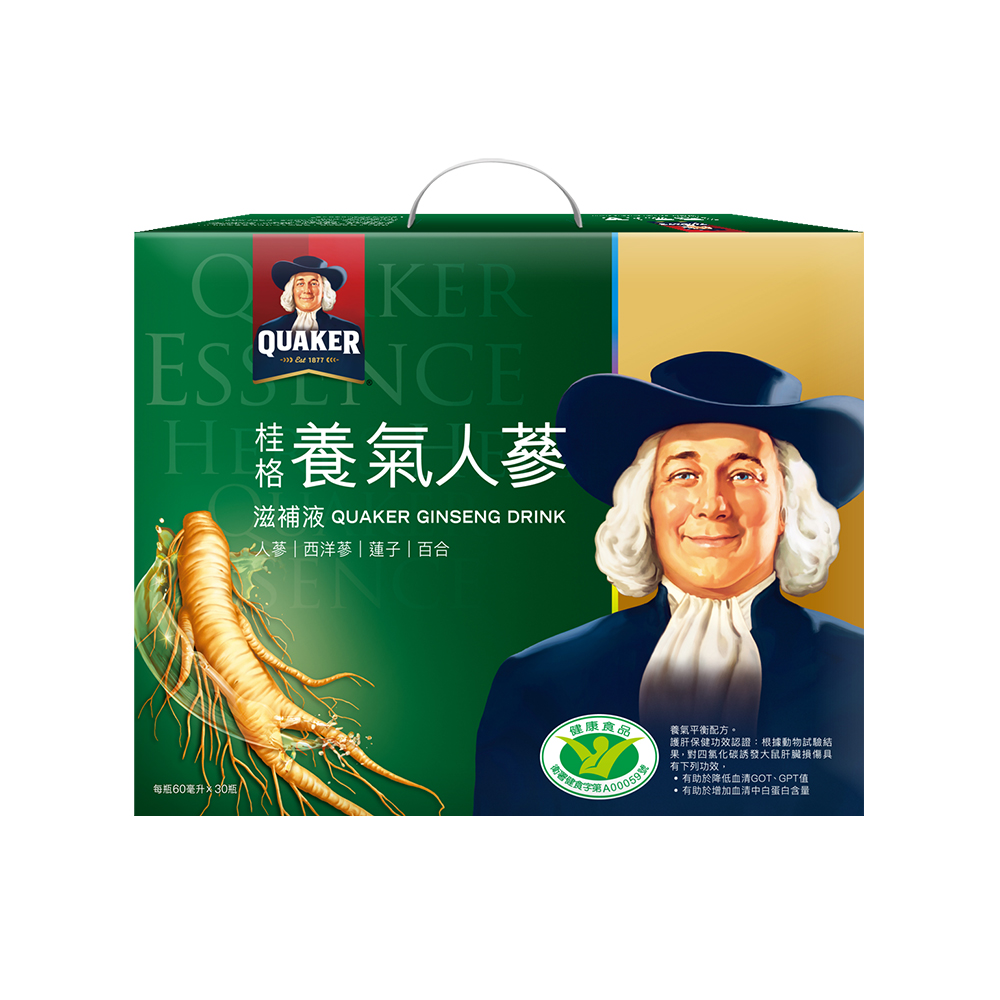 【官方直營】桂格 養氣人蔘滋補液(30入/盒)