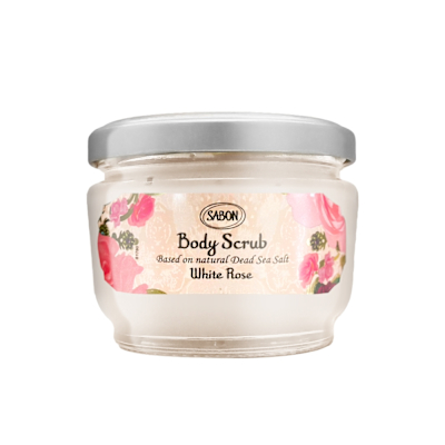 SABON 白玫瑰身體磨砂膏 320g