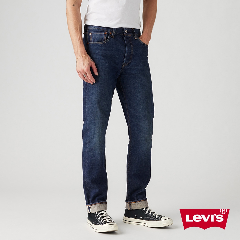 Levi's 501 Original 男款中腰直筒牛仔褲丹寧褲赤耳牛仔褲| 牛仔褲