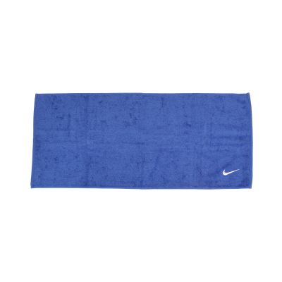 Nike 毛巾 Solid Core Towel 藍 純棉 吸水性佳 運動 N100154140-0NS