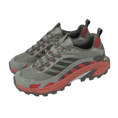 Merrell 登山鞋 Moab Speed 2 GTX 男鞋 灰 防水 黃金大底 戶外 緩衝 ML00005806