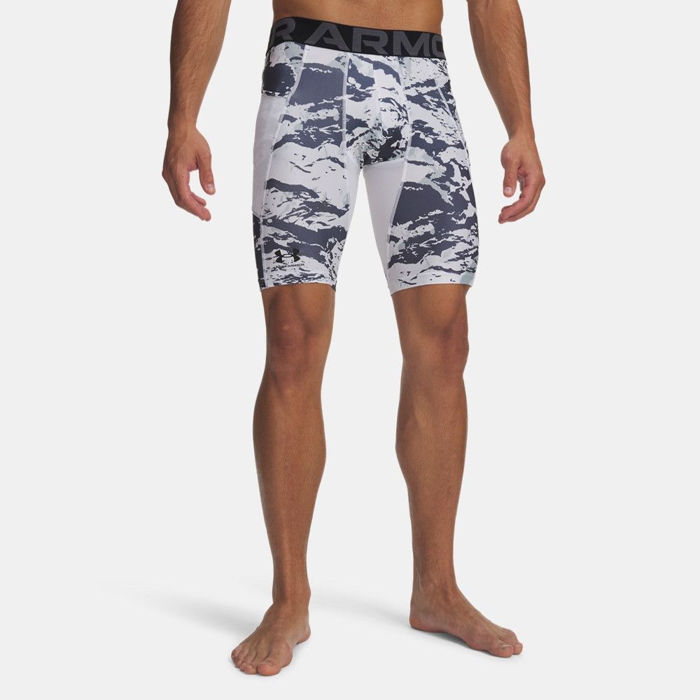 【UNDER ARMOUR】UA 男 HG Armour 緊身及膝短褲_6017110-100