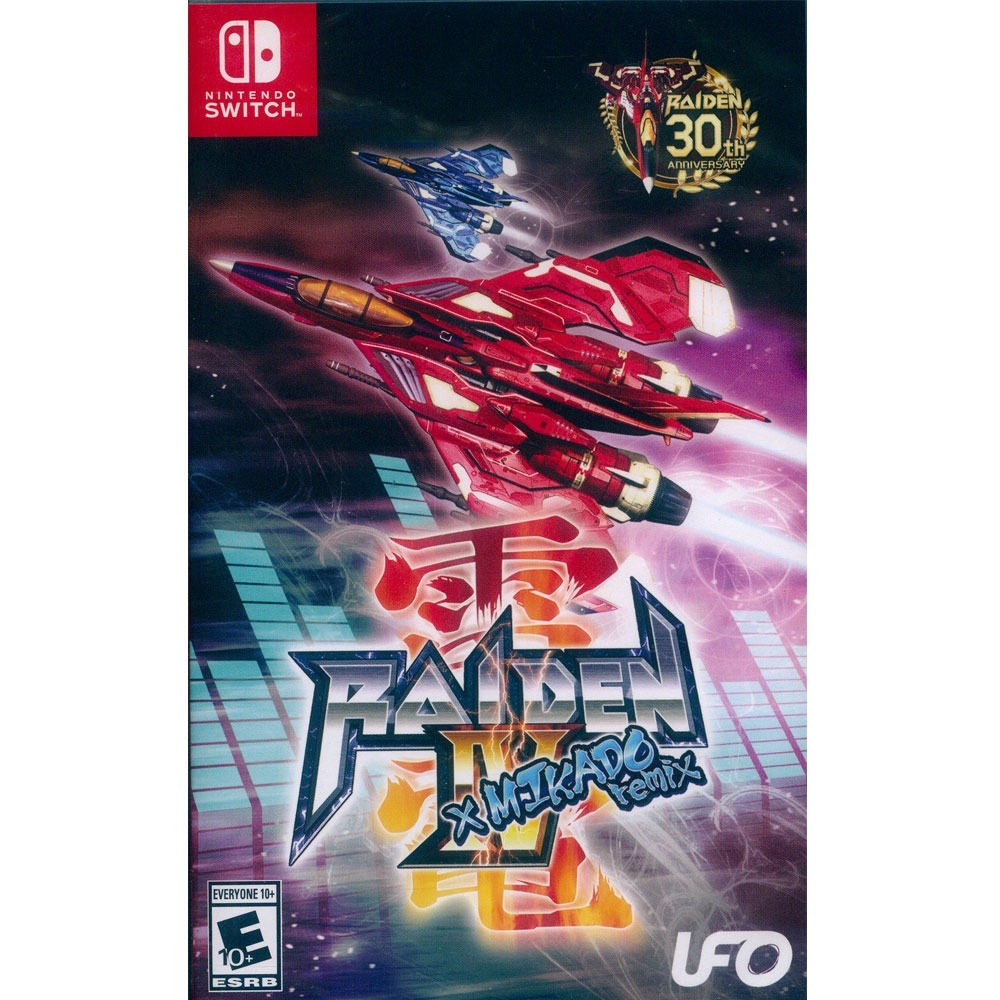 雷電IV x 米卡多混音版Raiden IV x MIKADO remix - NS Switch 英日文美
