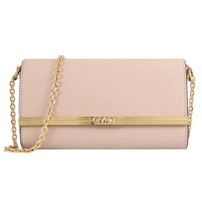 MICHAEL KORS MONA  防刮翻蓋斜背包/鍊包(粉色)