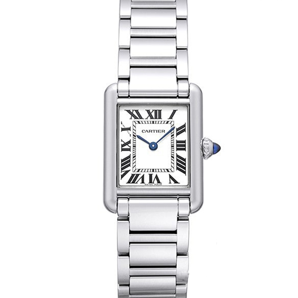 CARTIER 卡地亞 TANK MUST(WSTA0107)新經典鏈帶小型腕錶x29.5mm x 22mm