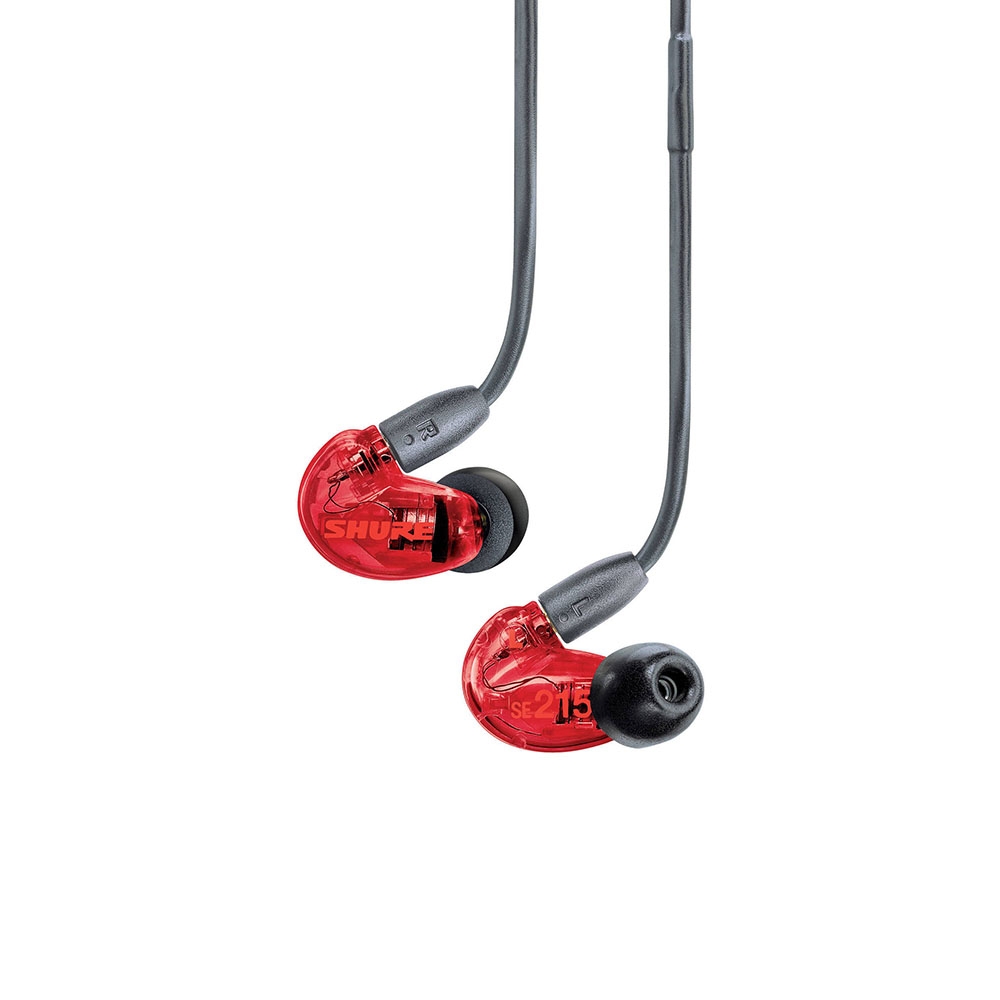 SHURE SE215 SE Anoic 215 公司貨 入耳式 監聽耳機 保固兩年 送原廠袋 多色 限量 (限量紅色)