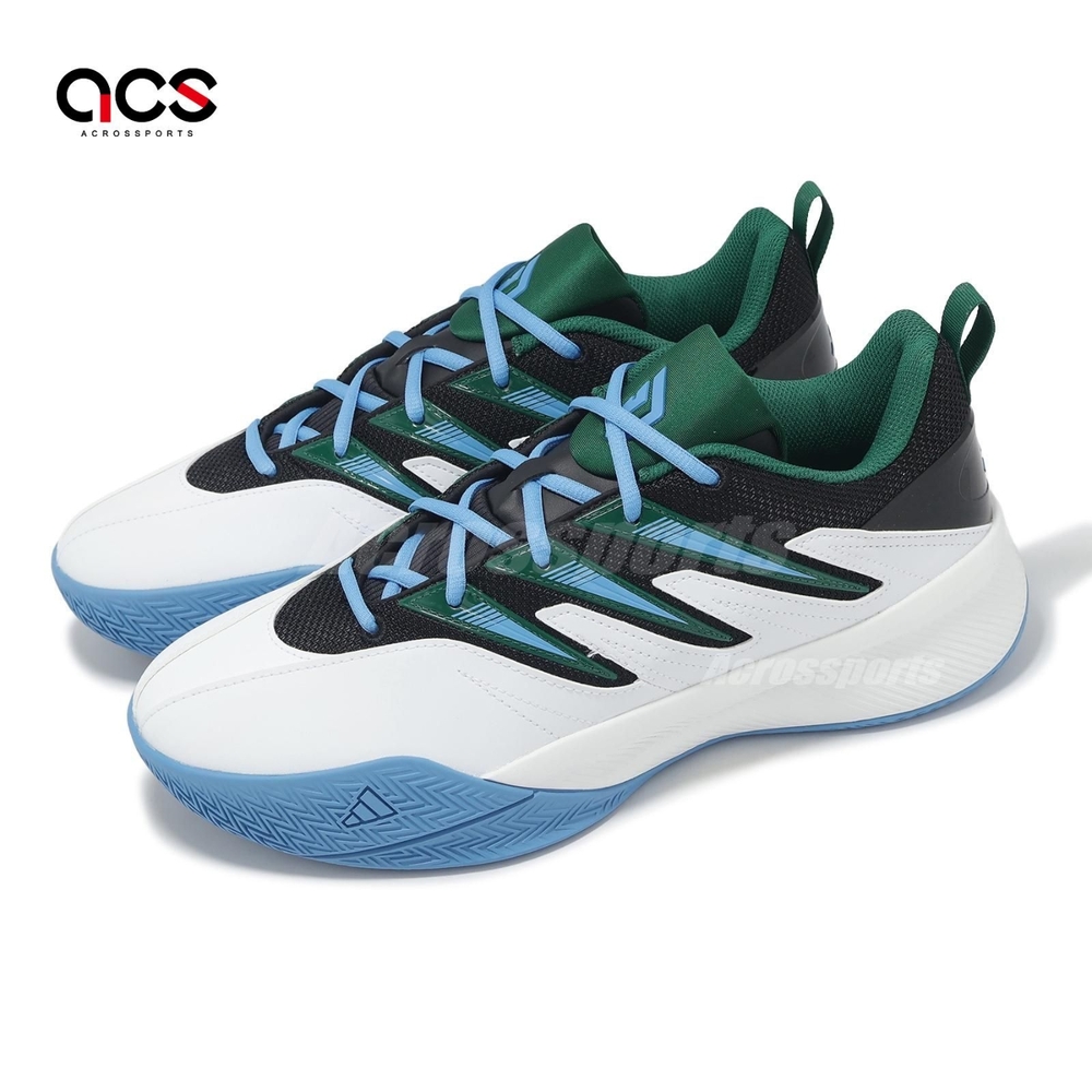 adidas 籃球鞋Dame Certified 3 男鞋白藍綠里拉德愛迪達JI1541 | 籃球