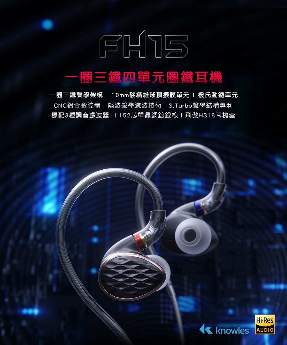 FiiO FH15 - 詳情1