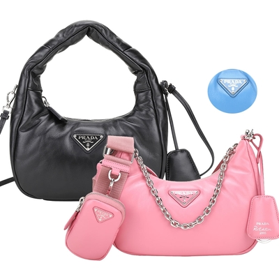 PRADA 普拉達 Re-Edition [專櫃8.8萬] 納帕羊皮斜背包-3款可選