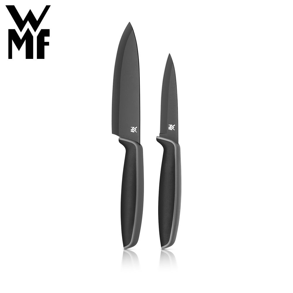 WMF Touch 不沾蔬果刀 黑色雙刀組(蔬果刀13cm.雕刻刀9cm)