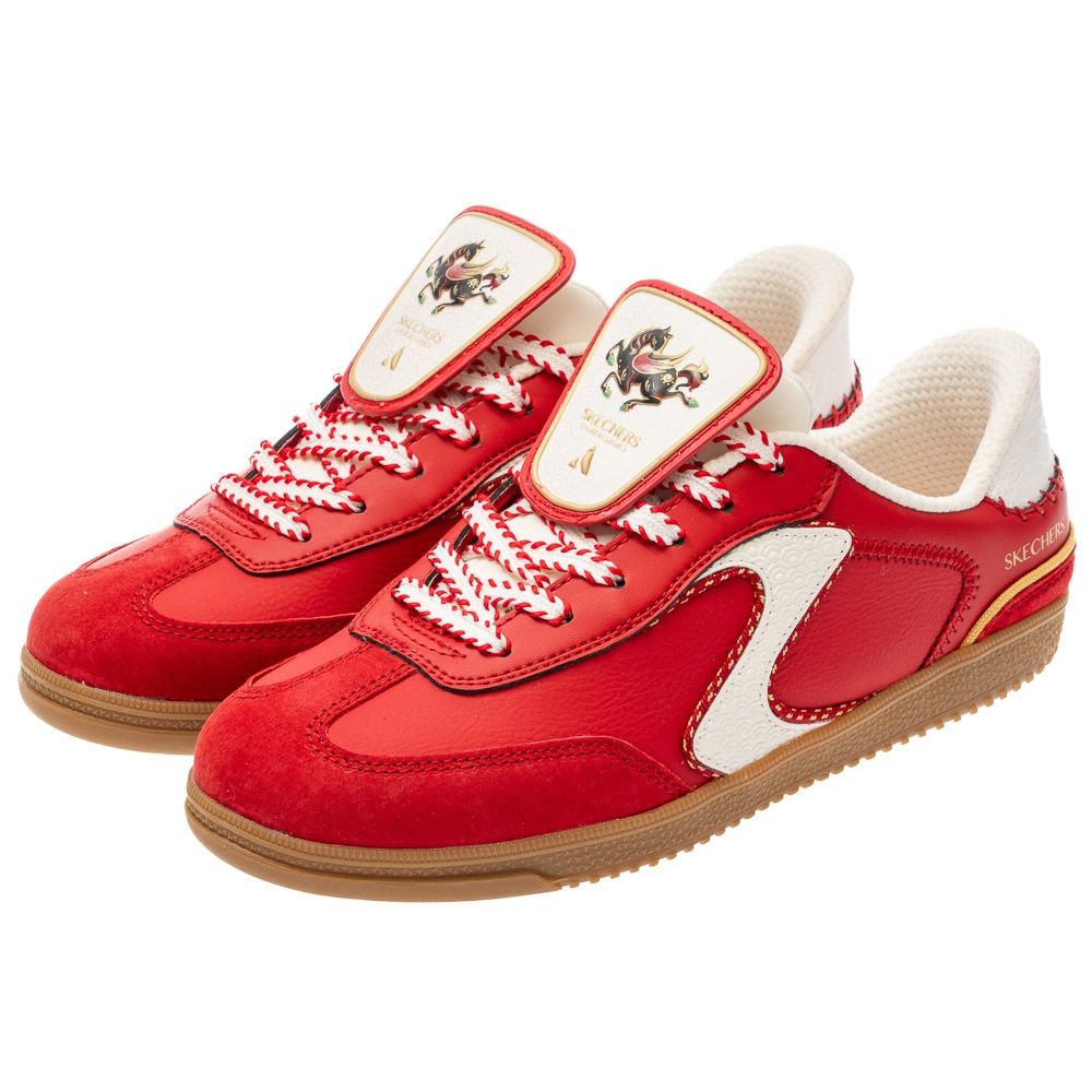 SKECHERS 女鞋 休閒系列 休閒鞋 瞬穿舒適科技 HOTSHOT 寬楦款 - 2026 CNY飛馬奔騰限定版 - 800034WRED |  健走鞋 | Yahoo購物中心