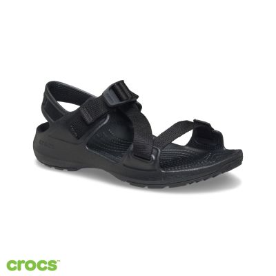Crocs卡駱馳 (中性鞋) Quick Trail 涼鞋-黑/黑色 212711-060