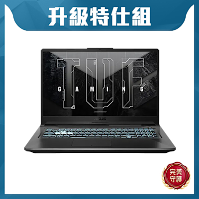 ASUS華碩 ASUS FA706NFR 17.3吋電競筆電 (R7-7435HS/RTX 2050/16G+16G/512G+1TB SSD/石墨黑/TUF Gaming A17)