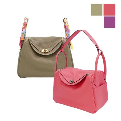 Hermes 愛馬仕 Lindy 30 牛皮手提/肩背兩用包(任選)