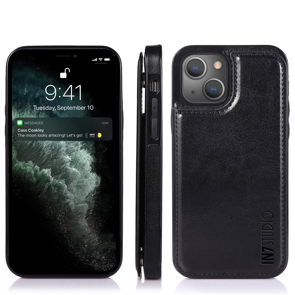 IN7 雙扣系列 iPhone 13 (6.1吋) 插卡背蓋手機保護殼