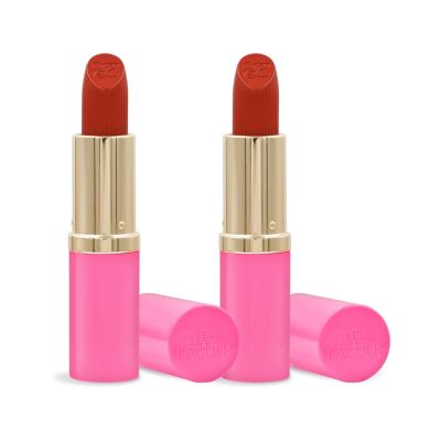 ESTEE LAUDER 雅詩蘭黛 絕美奢潤精萃唇膏-緞光#333楓葉紅棕3.5gX2粉管-公司貨