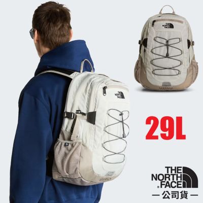 【The North Face】Borealis Classic 抗撕裂多功能後背包29L.通勤休閒包/ CF9C-ZR1 積雲灰