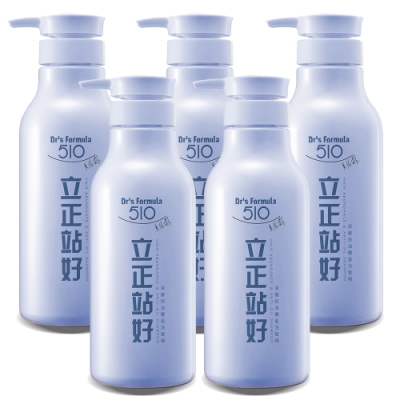 台塑生醫Dr’s Formula 510立正站好深層控油豐盈洗髮精600g*5入