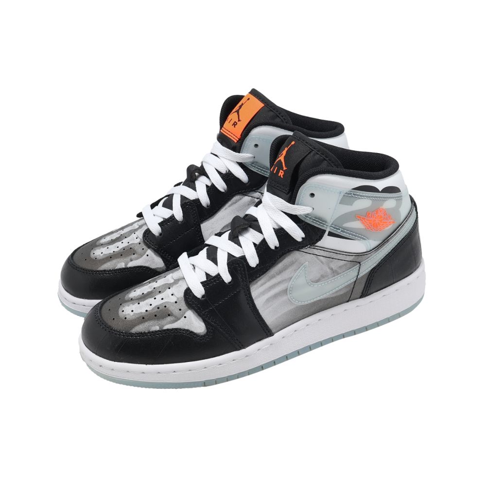 Nike 休閒鞋Air Jordan 1 Mid SS GS 大童女鞋X-Ray HF3210-001 | NIKE