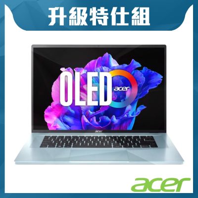 Acer 宏碁 Swift Edge SFE16-42-R07Q 16吋輕薄特仕筆電(R5-7535U/16G/512G+4TB SSD/Win11)