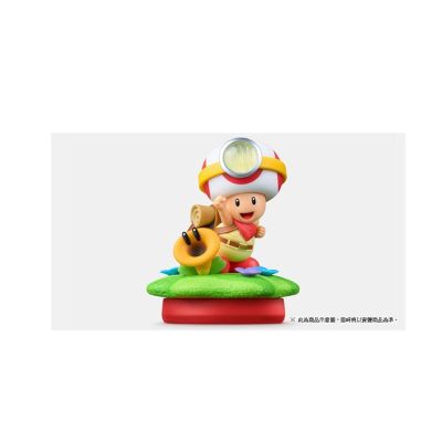 Nintendo 任天堂 NS2 amiibo 人偶玩具：奇諾比奧隊長 & 閒聊花花超級瑪利歐系列