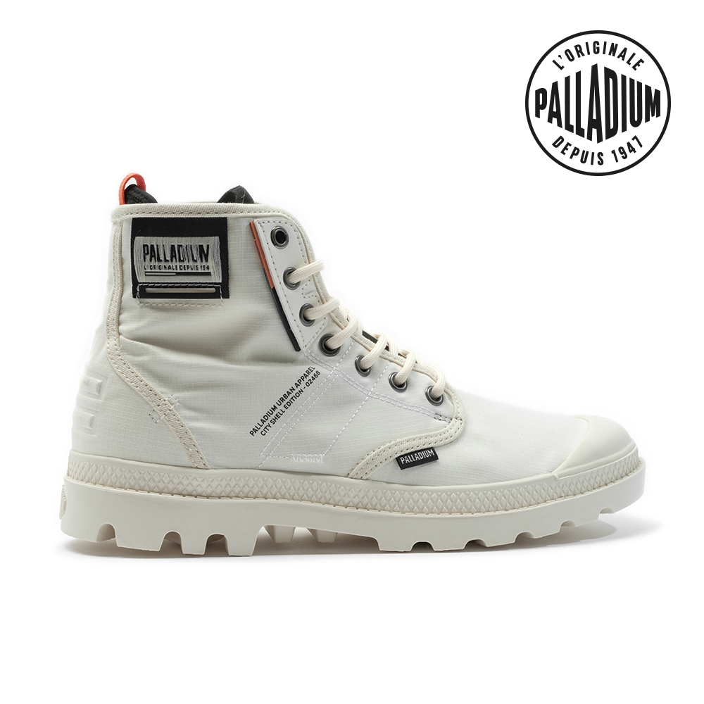 PALLADIUM PAMPA CITY SHELL再生棉靴/休閒鞋-男鞋/女鞋-奶油白