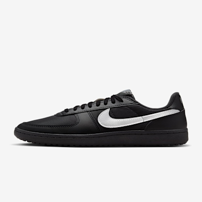 NIKE 耐吉 女 休閒 運動鞋- 黑灰 白勾 經典 復古 WMNS NIKE FIELD GENERAL - FZ5593001