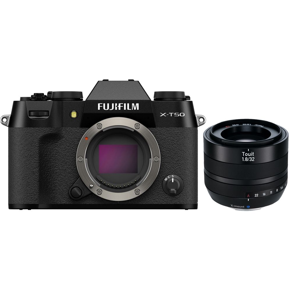 FUJIFILM X-T50 單機身 恆昶公司貨 + Zeiss Touit 1.8/32 鏡頭 公司貨