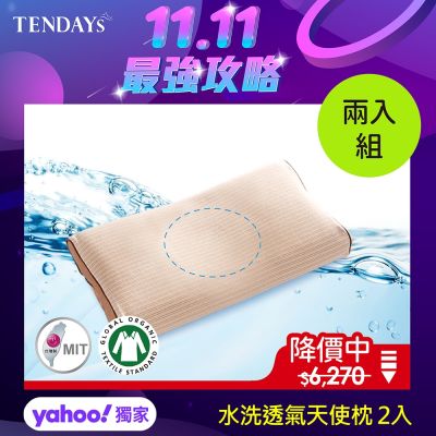 TENDAYS 水洗透氣Ω天使枕 0-4歲