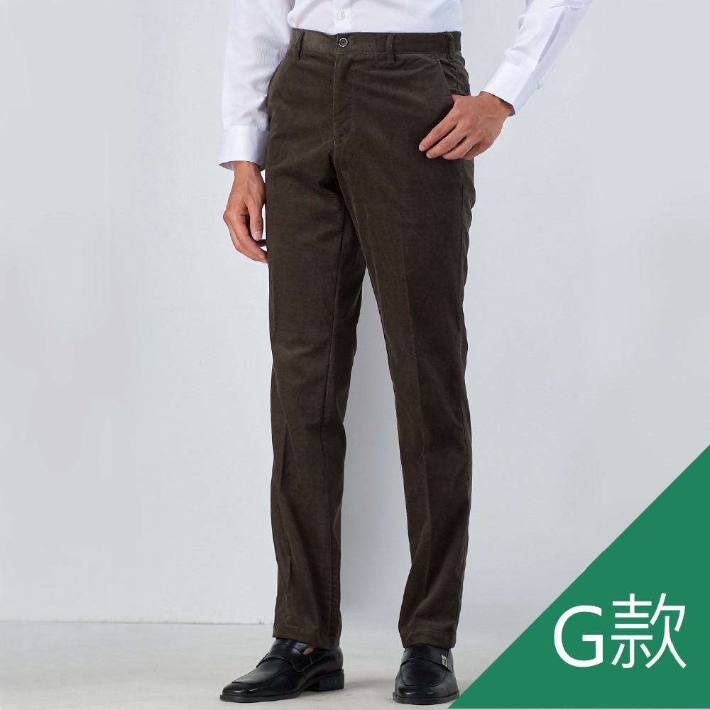 BARONECE 質感品味保暖厚款羊毛/混紡單褲(多款) (G款)