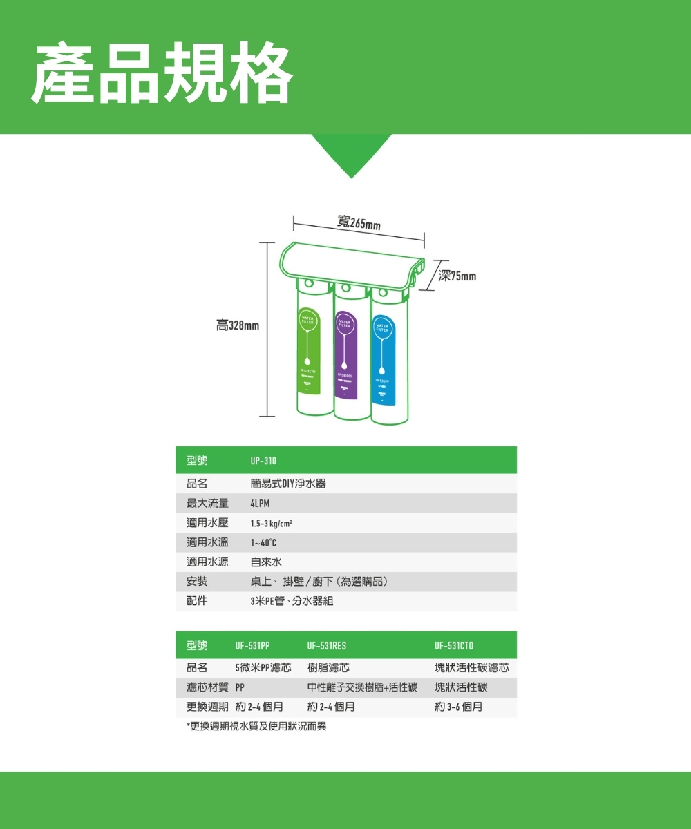 賀眾牌 UP-310 - 詳情3