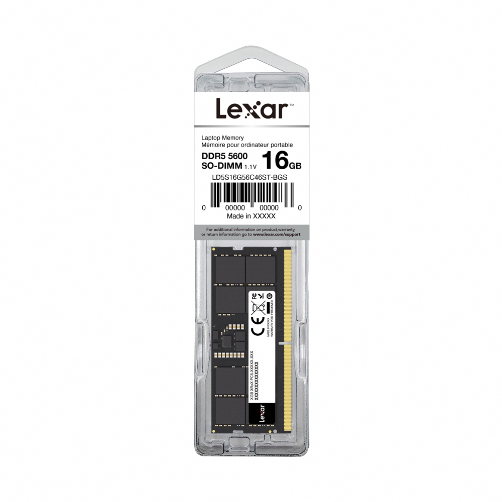 Lexar DDR5 5600 16GB×2 メモリセット 雷克沙Lexar DDR5 5600 16GB 筆記型記憶體| DDR5 | Yahoo購物中心