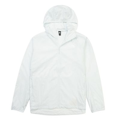 The North Face 北臉 外套 男 運動連帽外套 防風 抗UV 防潑水 M FLYWEIGHT BREEZE 淺藍 NF0A8G78FNN