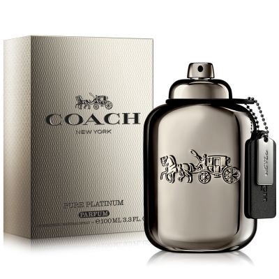 COACH 時尚鉑金男性香精100ml-專櫃公司貨