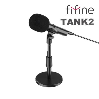 FIFINE Tank2 錄音室等級動圈麥克風（USB+XLR）