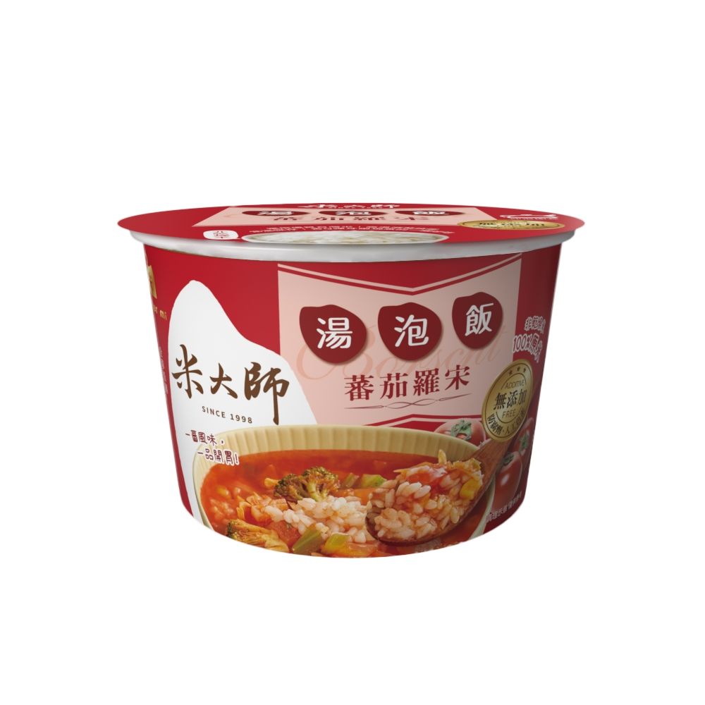 【米大師】湯泡飯-蕃茄羅宋 (155g/碗)(滿額)