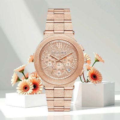 Michael Kors MK Billie 三眼計時女錶 寵愛媽媽 送禮推薦-40mm MK7557