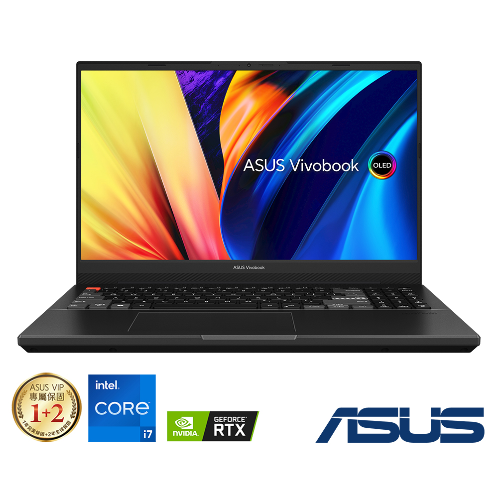 ASUS K6501ZM 15.6吋2.8K筆電(i7-12700H/RTX3060/16G/1TB SSD/Vivobook