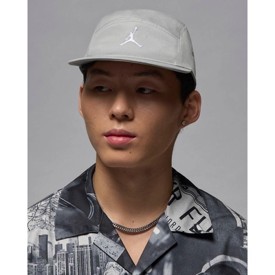 NIKE 耐吉 棒球帽-灰色 U J FLY CAP US FB JUMPMAN-FZ2050077